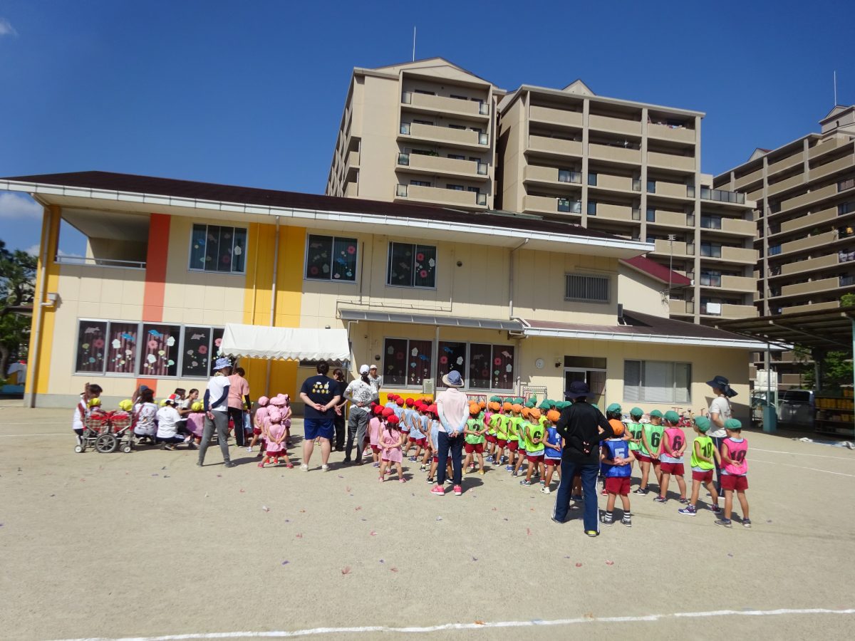 大東市 保育園 新町保育園 朝礼と運動会の練習開始！ | 泉保育園・灰塚保育園・新町保育園（大東市）