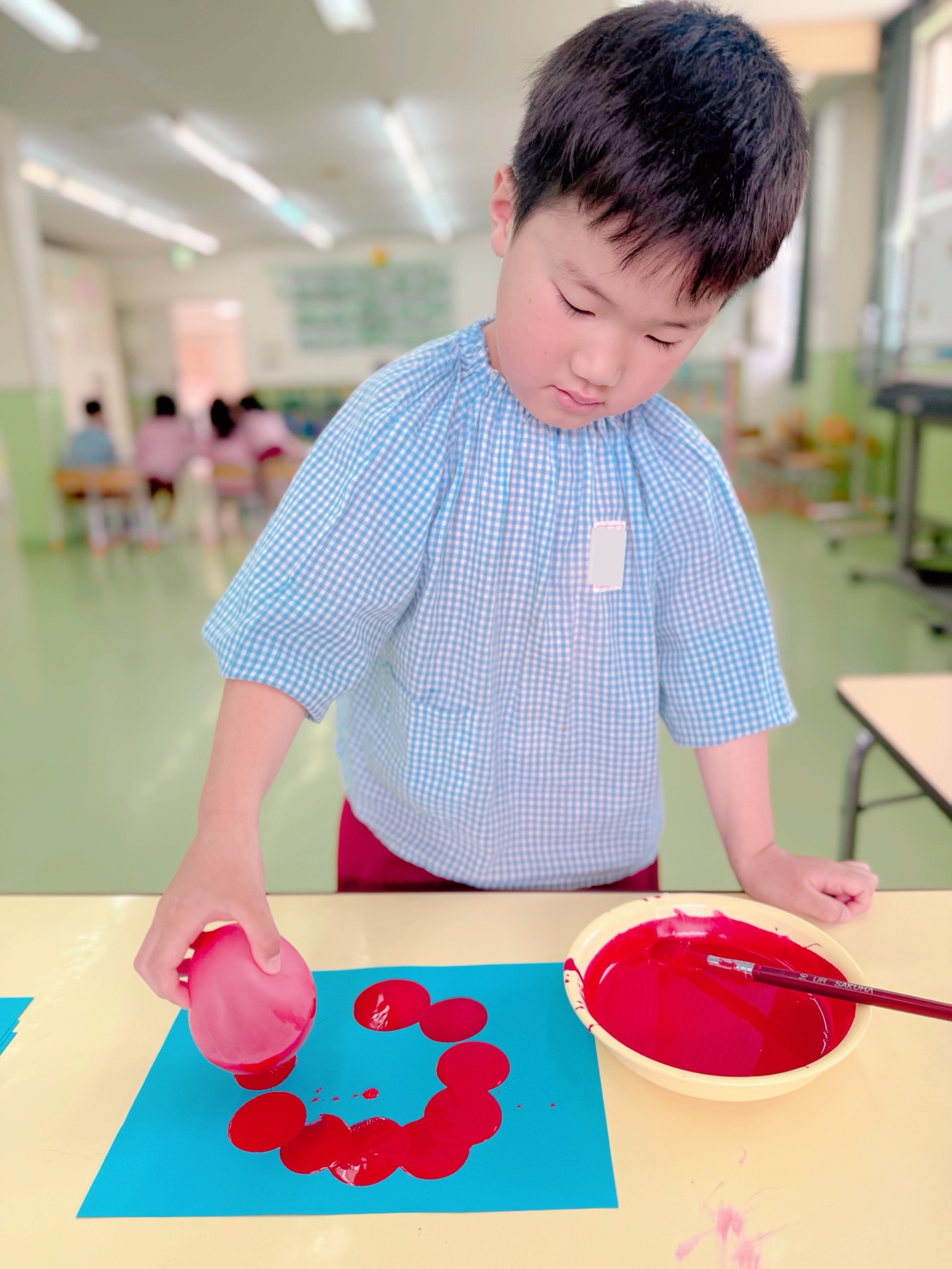 大東市 保育園 新町保育園 りんご組🍎 壁面制作 - 泉保育園・灰塚